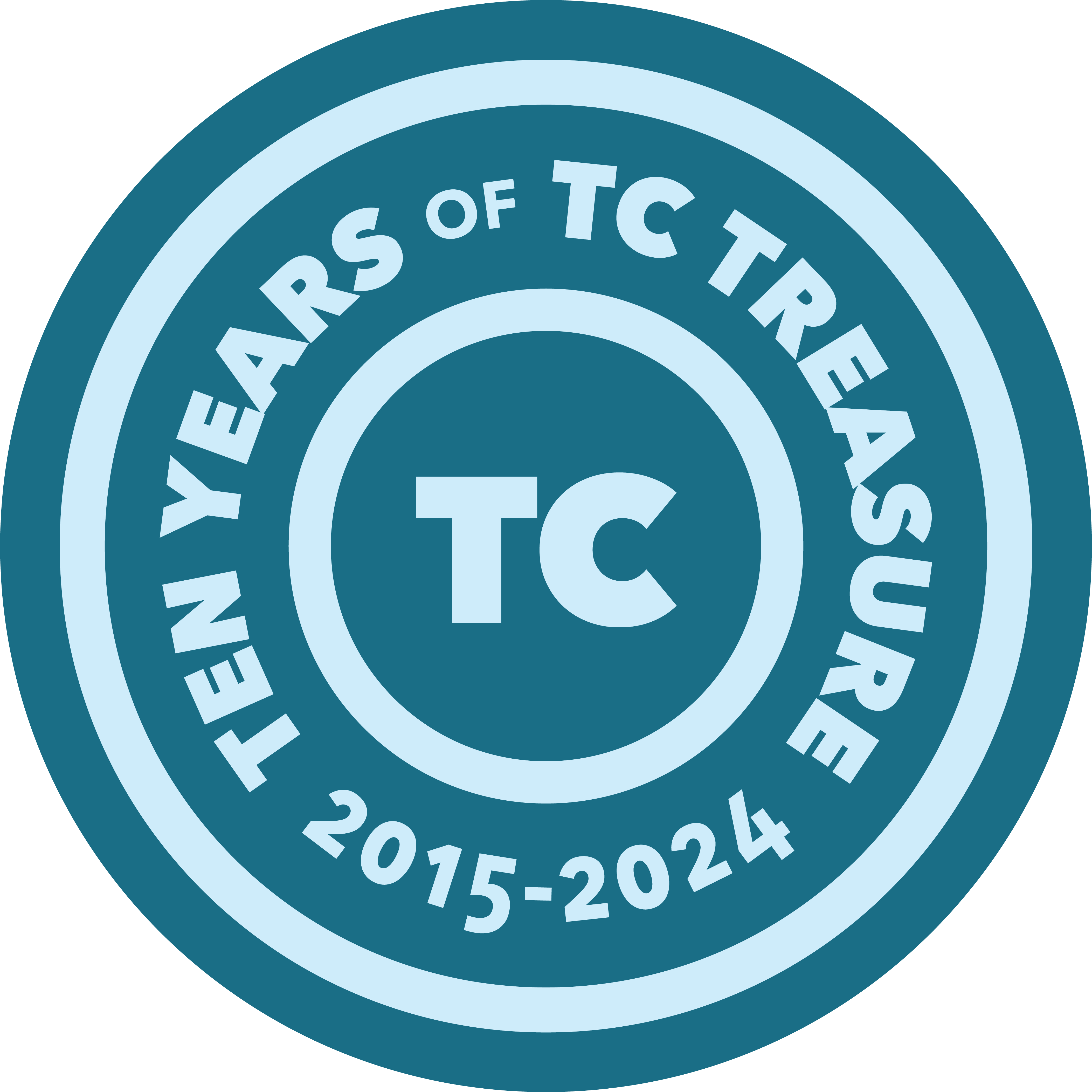 TEN YEARS OF TC TREASURE — 2015-2024